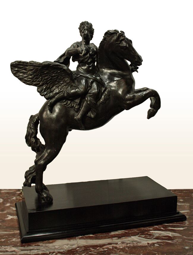Fama and Mercury  riding Pegasus | MasterArt